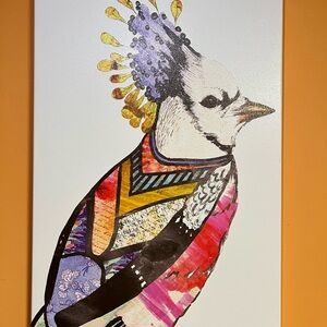 Colorful Bird Canvas Art